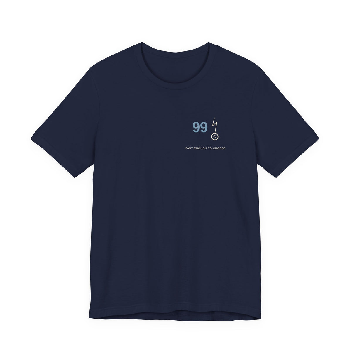 Ninety Nine Volts Minimalist Anime Soft Tee | Hunter Japanese Streetwear