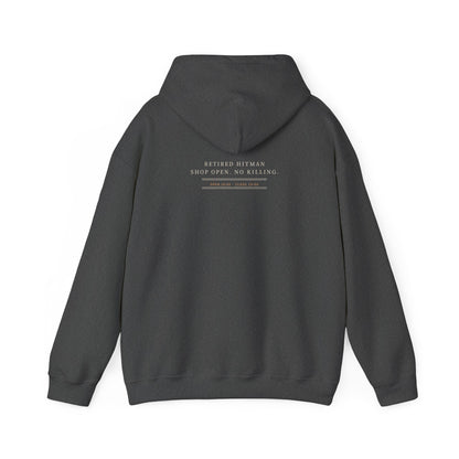 Shop Hours Kanji Hoodie | Inspired by Taro Sakamoto from Sakamoto Days