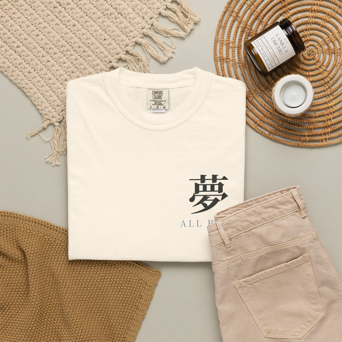 All Blue Service Kanji Anime Tee | Pirate Japanese Streetwear