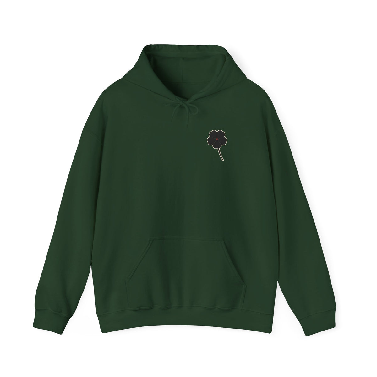 Black Clover Leaf Minimalist Hoodie | Inspired by Asta from Black Clover