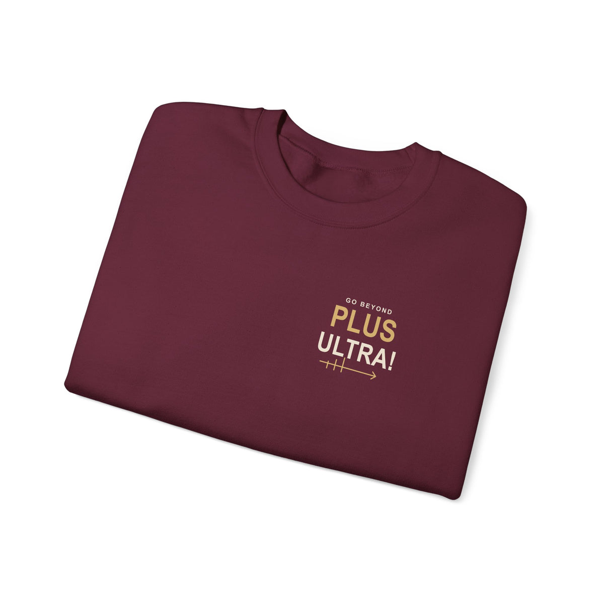 Go Beyond Anime Quote Crewneck Sweatshirt | Hero Academy Japanese Streetwear