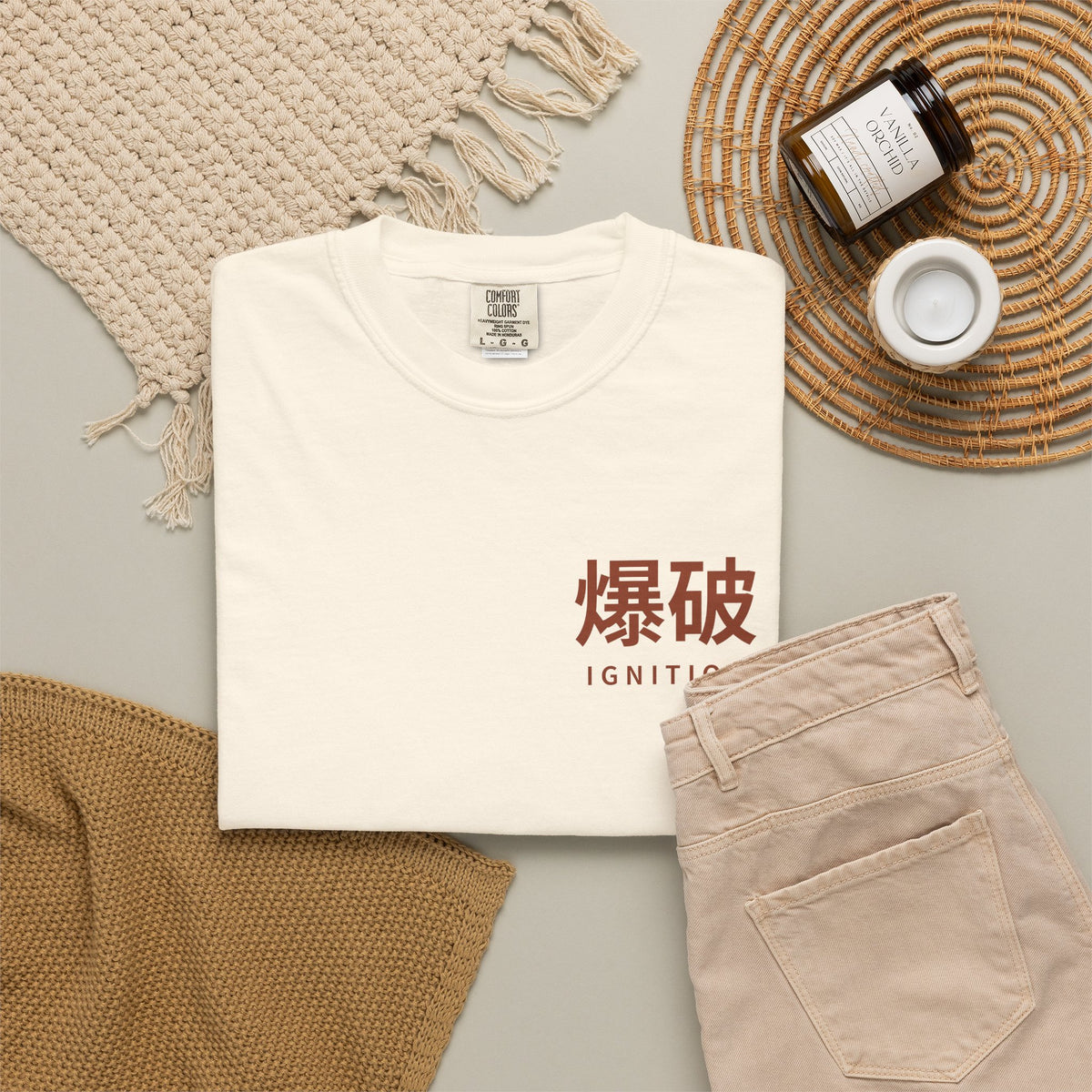 Ignition Kanji Anime Tee | Explosion Japanese Streetwear