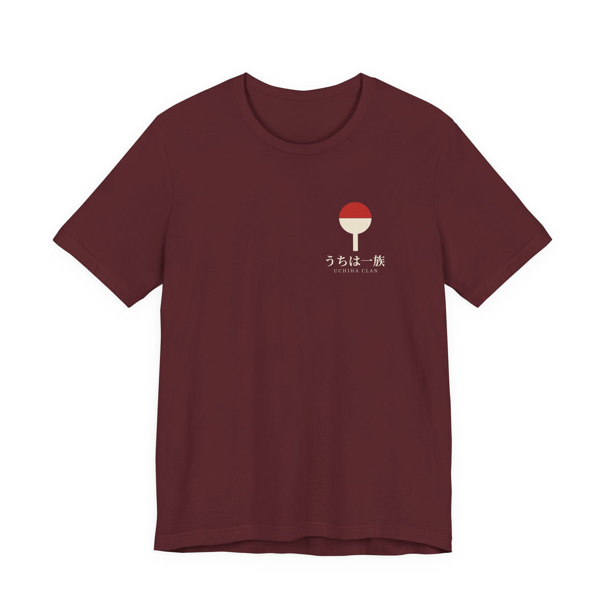 Clan Fan Crest Kanji Anime Soft Tee | うちは一族 Ninja Japanese Streetwear