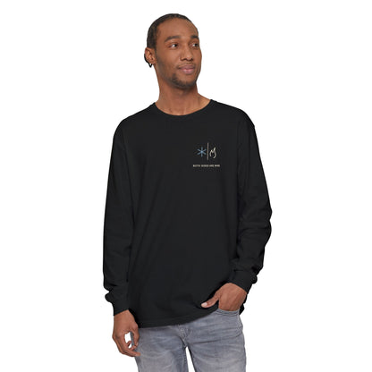Both Sides Mine Minimalist Long Sleeve Tee | Inspired by Shoto Todoroki from My Hero Academia