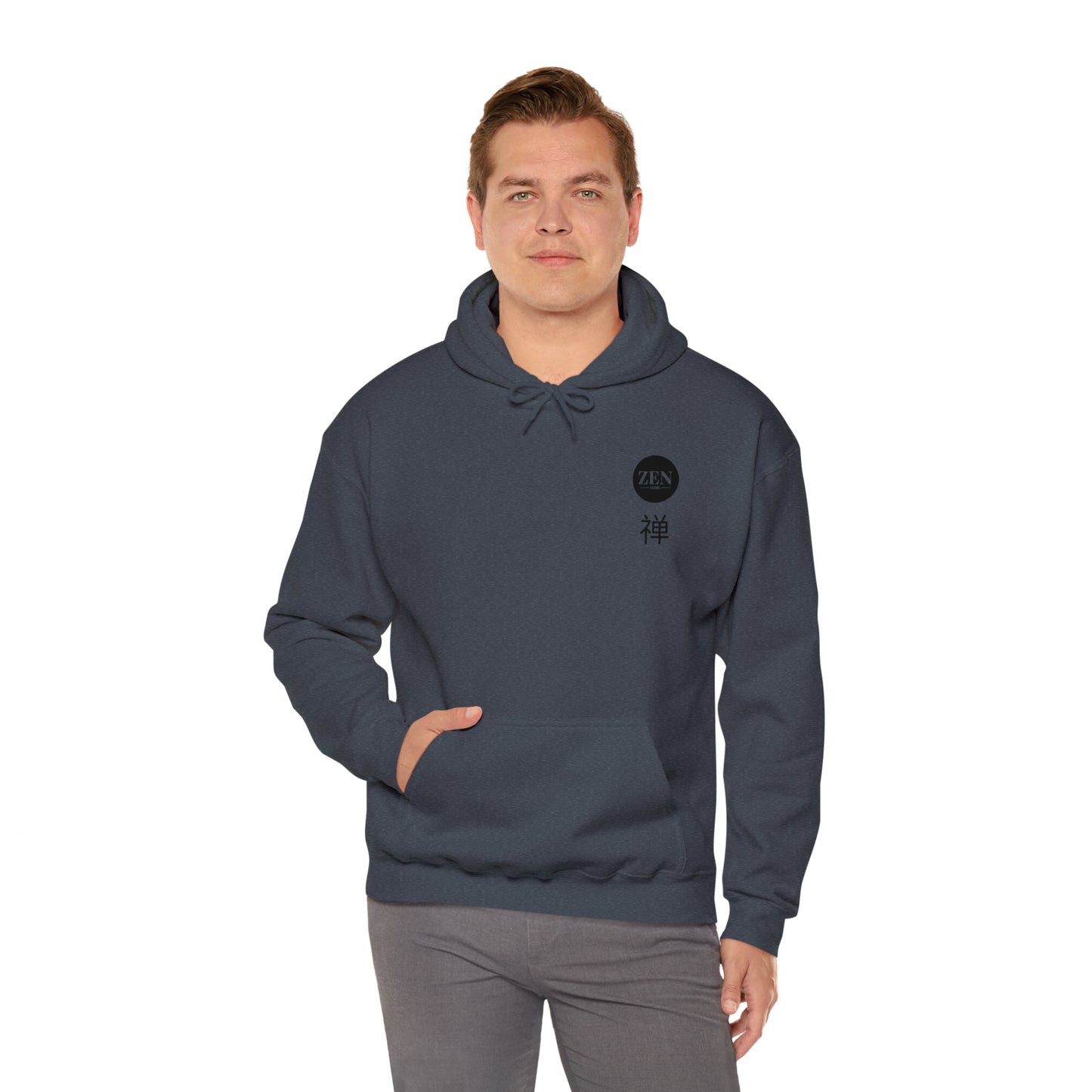 One Piece Zen Unisex Heavy Blend™ Hooded Sweatshirt