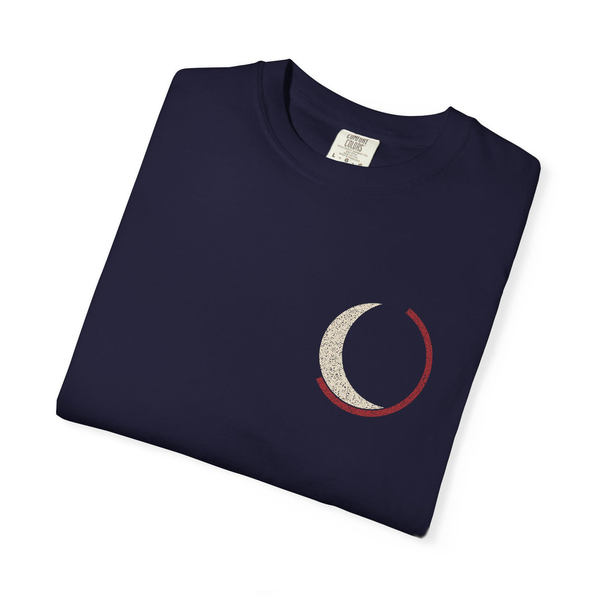 Black Moon Minimalist Anime Tee | Soul Sword Japanese Streetwear