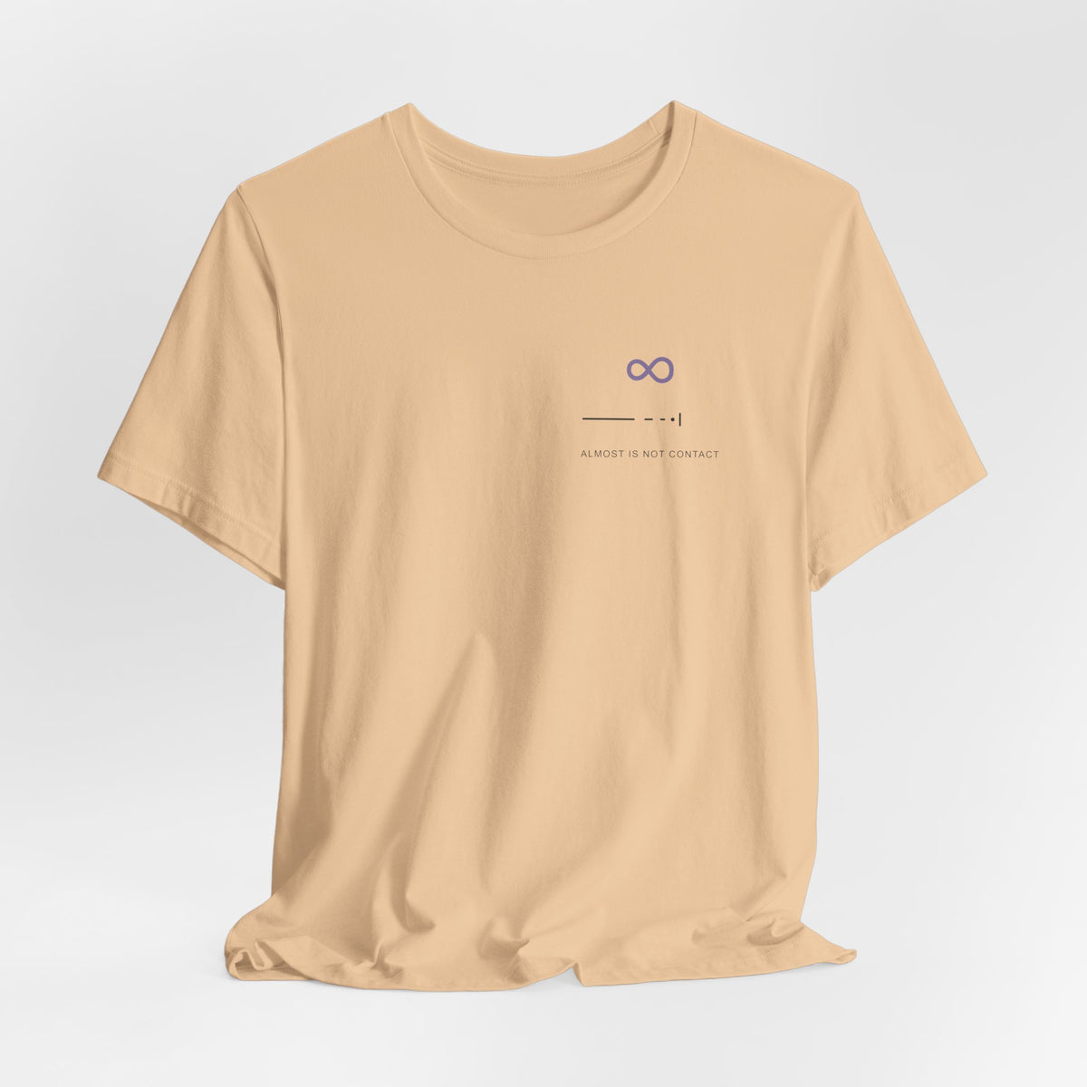 Limit Approaches Minimalist Anime Soft Tee | Sorcerer Japanese Streetwear