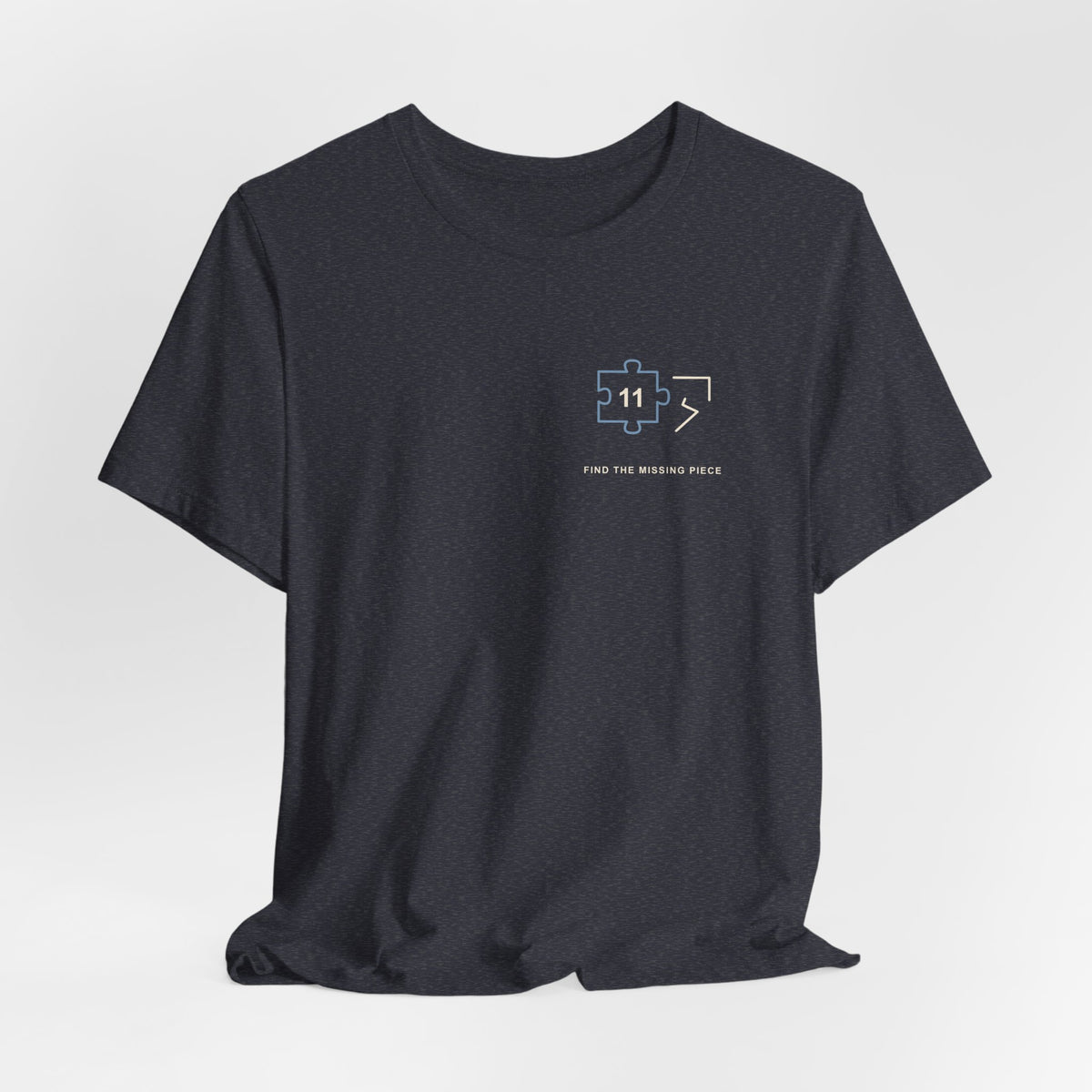 The Missing Piece Minimalist Anime Soft Tee | Anime Sports Japanese Streetwear