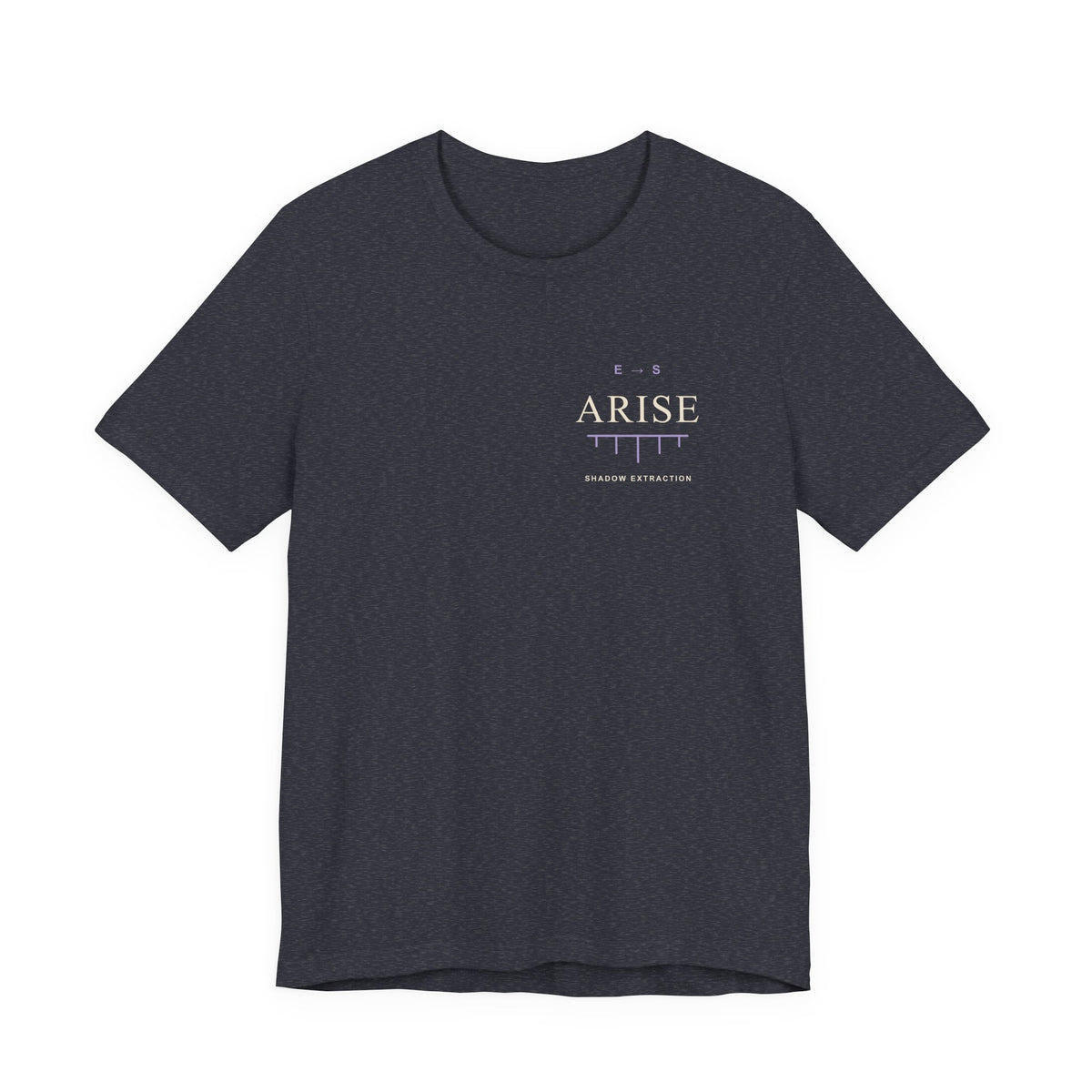 Arise Rank Anime Quote Soft Tee | Shadow Rank Gym Japanese Streetwear