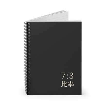 Seven Three Spiral Notebook