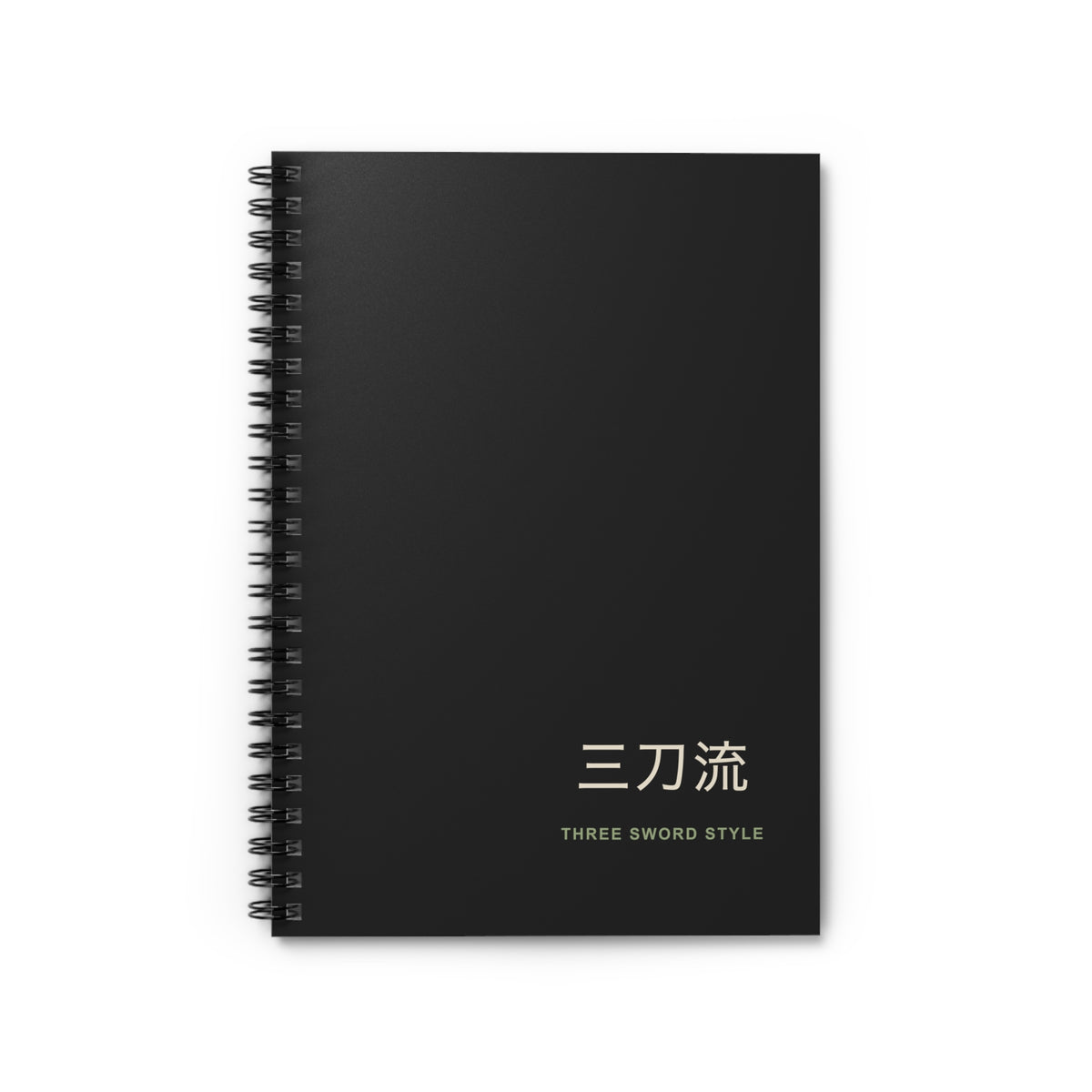 Threefold Vow Spiral Notebook
