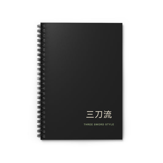 Threefold Vow Spiral Notebook