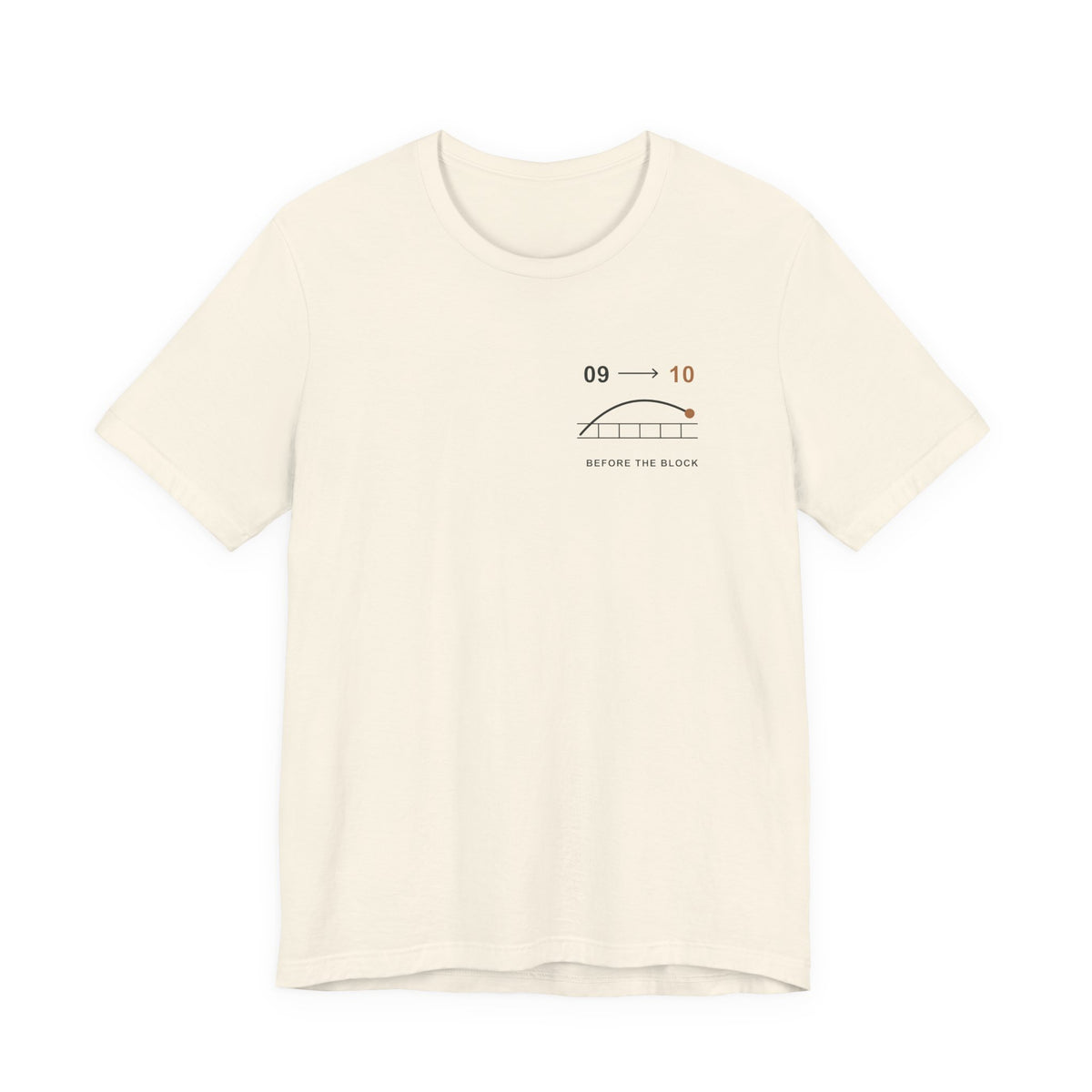 Before the Block Minimalist Anime Soft Tee | Anime Sports Japanese Streetwear