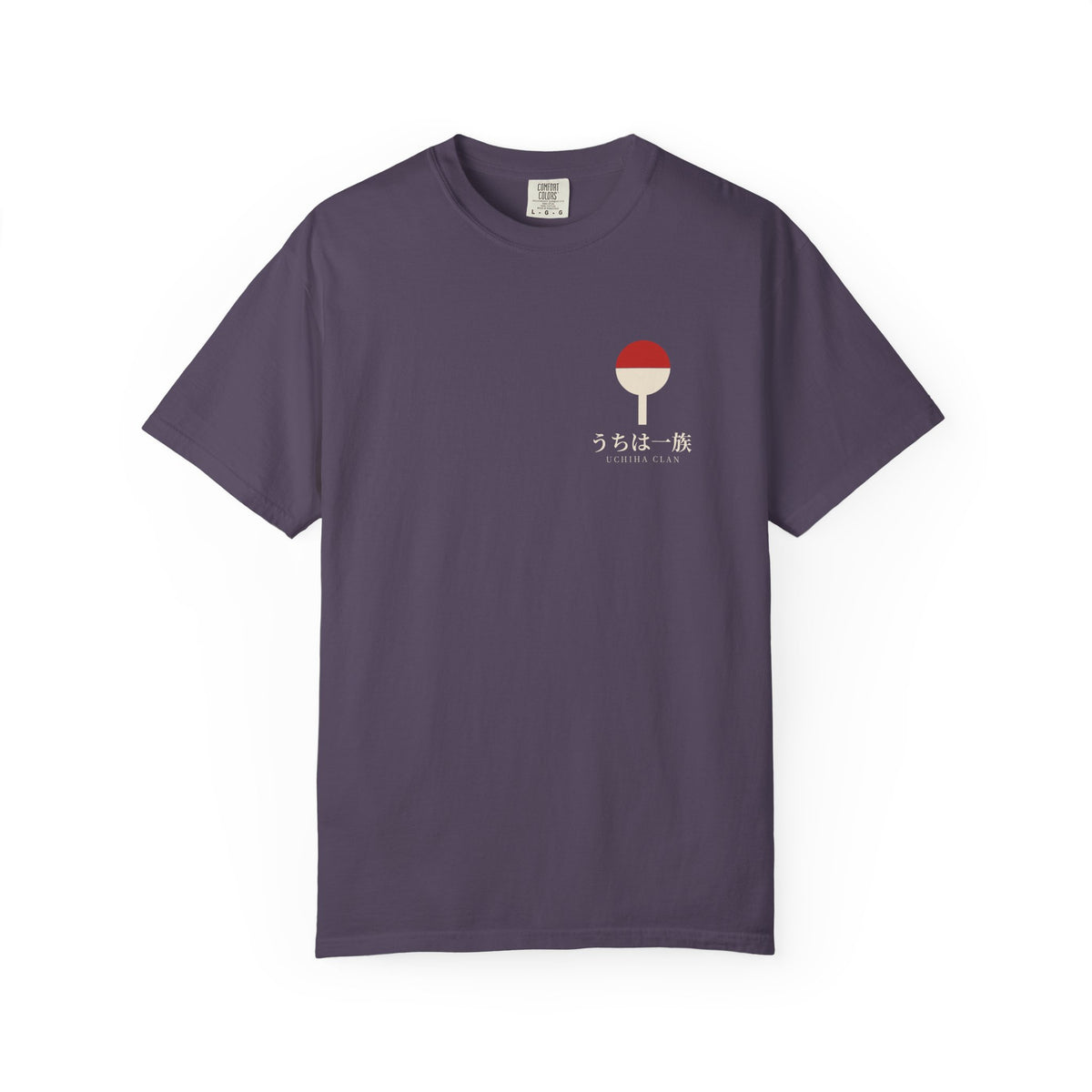 Clan Fan Crest Kanji Anime Tee | うちは一族 Ninja Japanese Streetwear