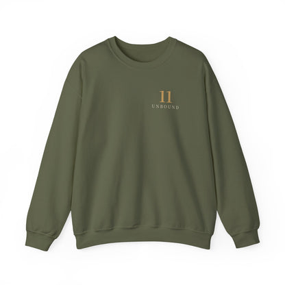 Unbound Eleven Minimalist Crewneck Sweatshirt | Inspired by Kenpachi Zaraki from Bleach