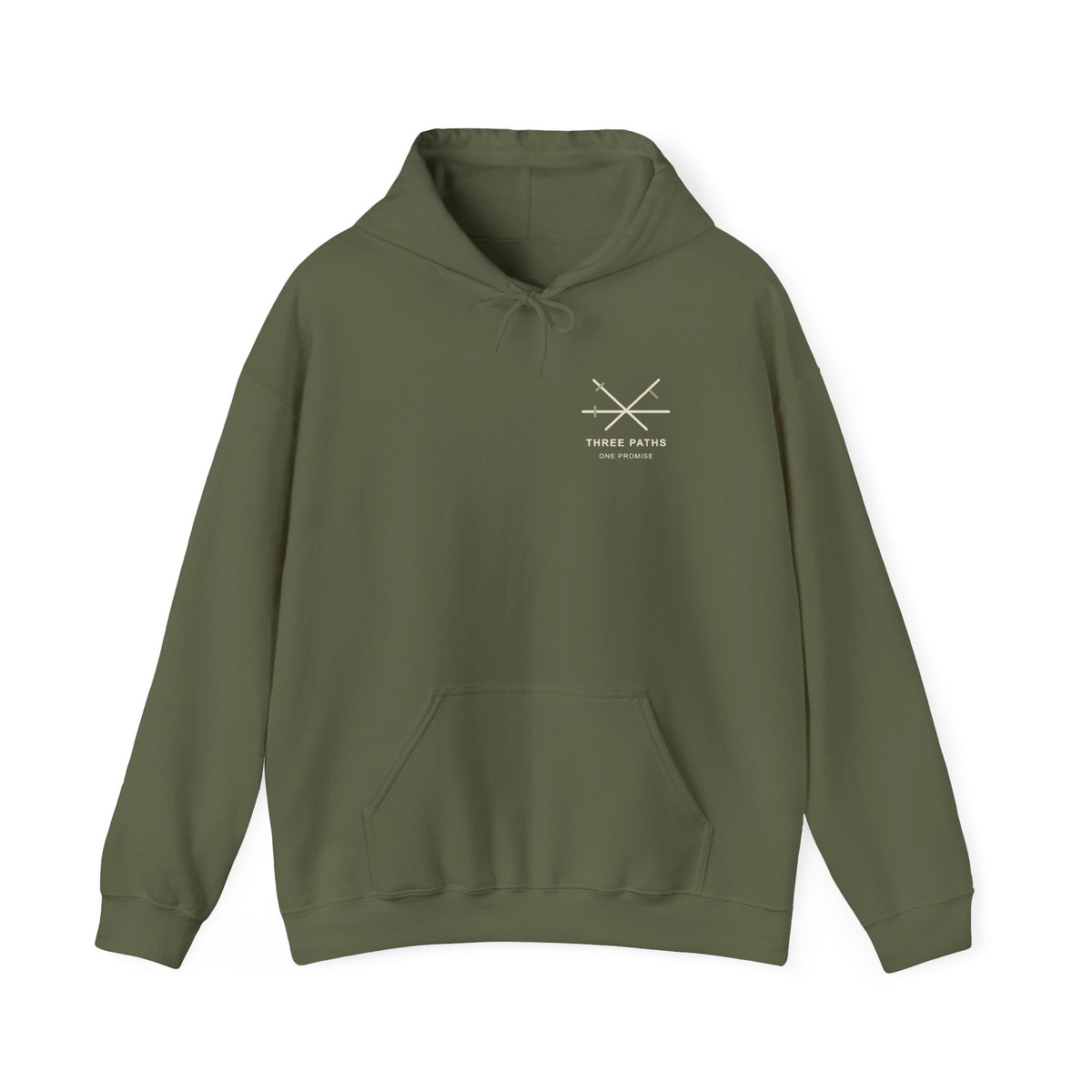 Three Paths Minimalist Anime Hoodie | Pirate Japanese Streetwear