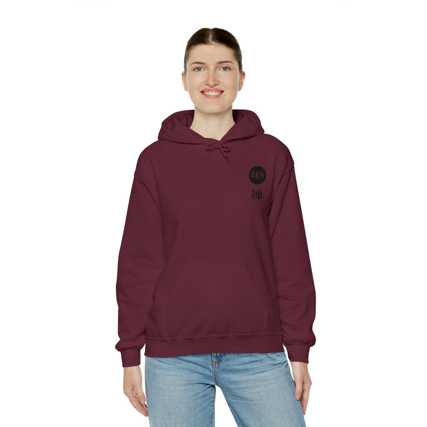 One Piece Zen Unisex Heavy Blend™ Hooded Sweatshirt