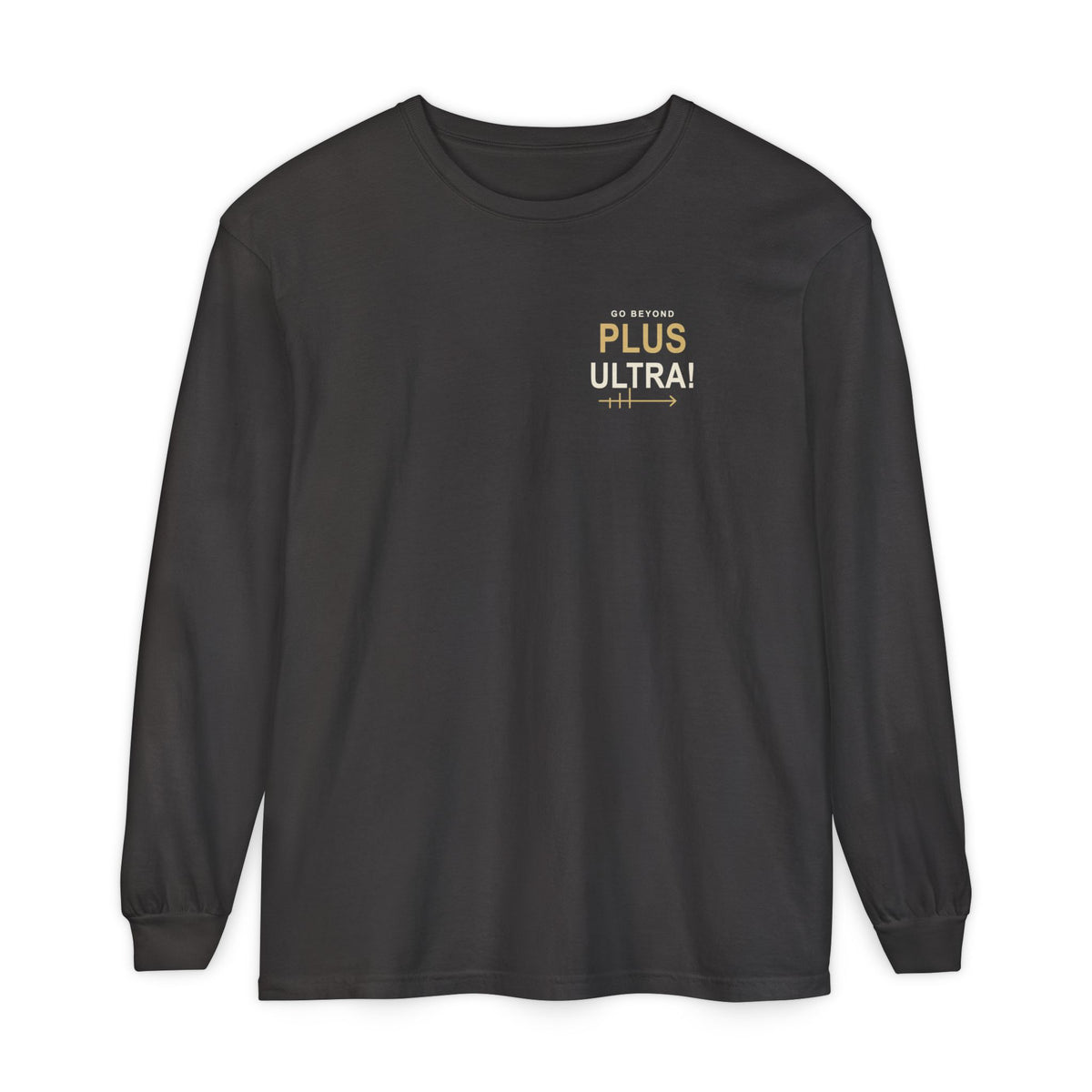 Go Beyond Anime Quote Long Sleeve Tee | Hero Academy Japanese Streetwear