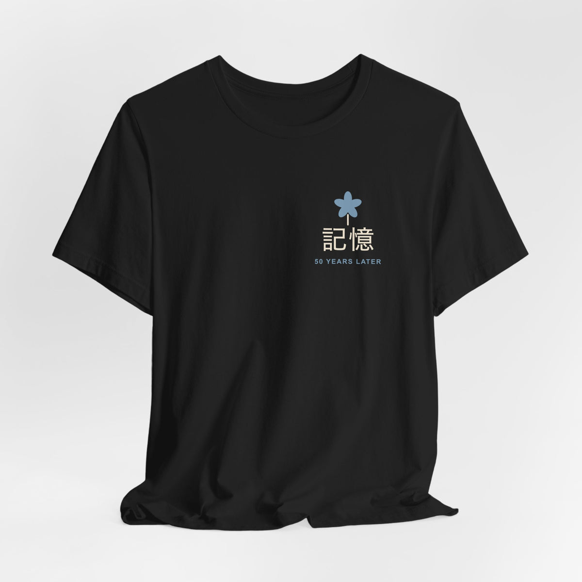 Memory of the Sky Kanji Anime Soft Tee | Mage Journey Japanese Streetwear