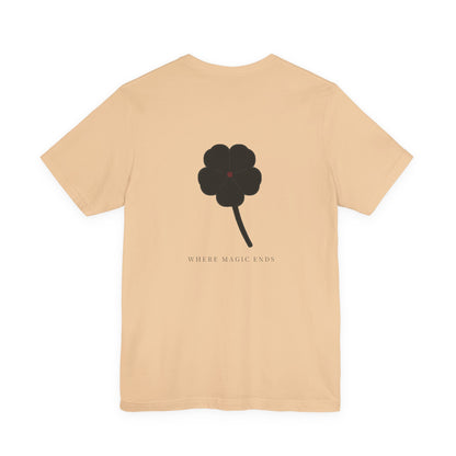 Black Clover Leaf Minimalist Soft Tee | Inspired by Asta from Black Clover