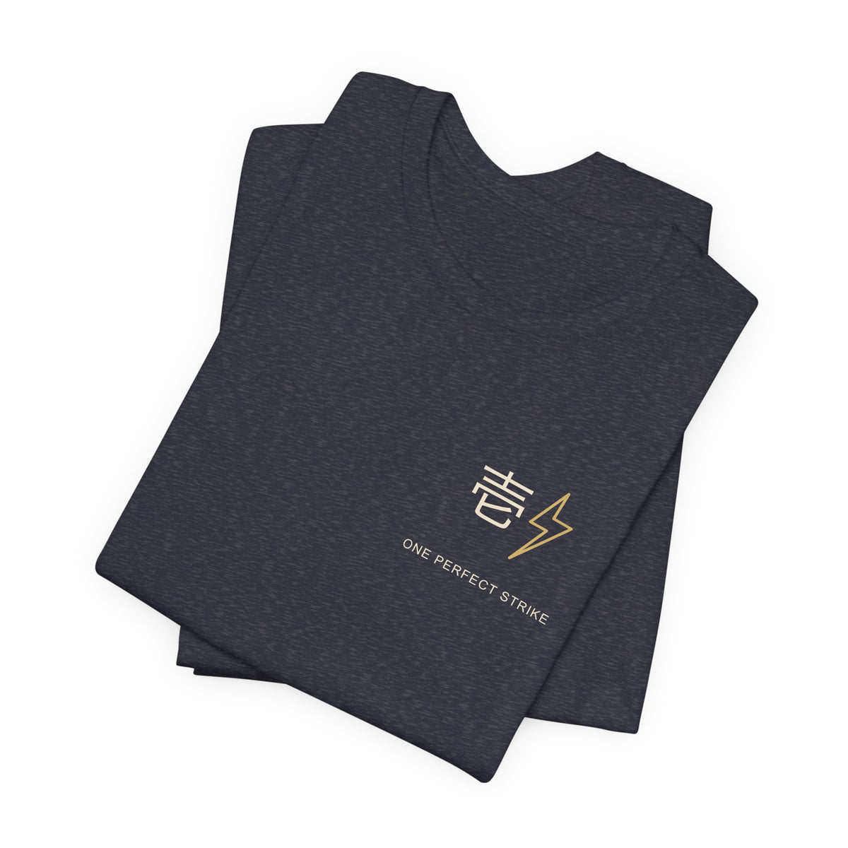 One Perfect Strike Minimalist Anime Soft Tee | Demon Hunter Japanese Streetwear