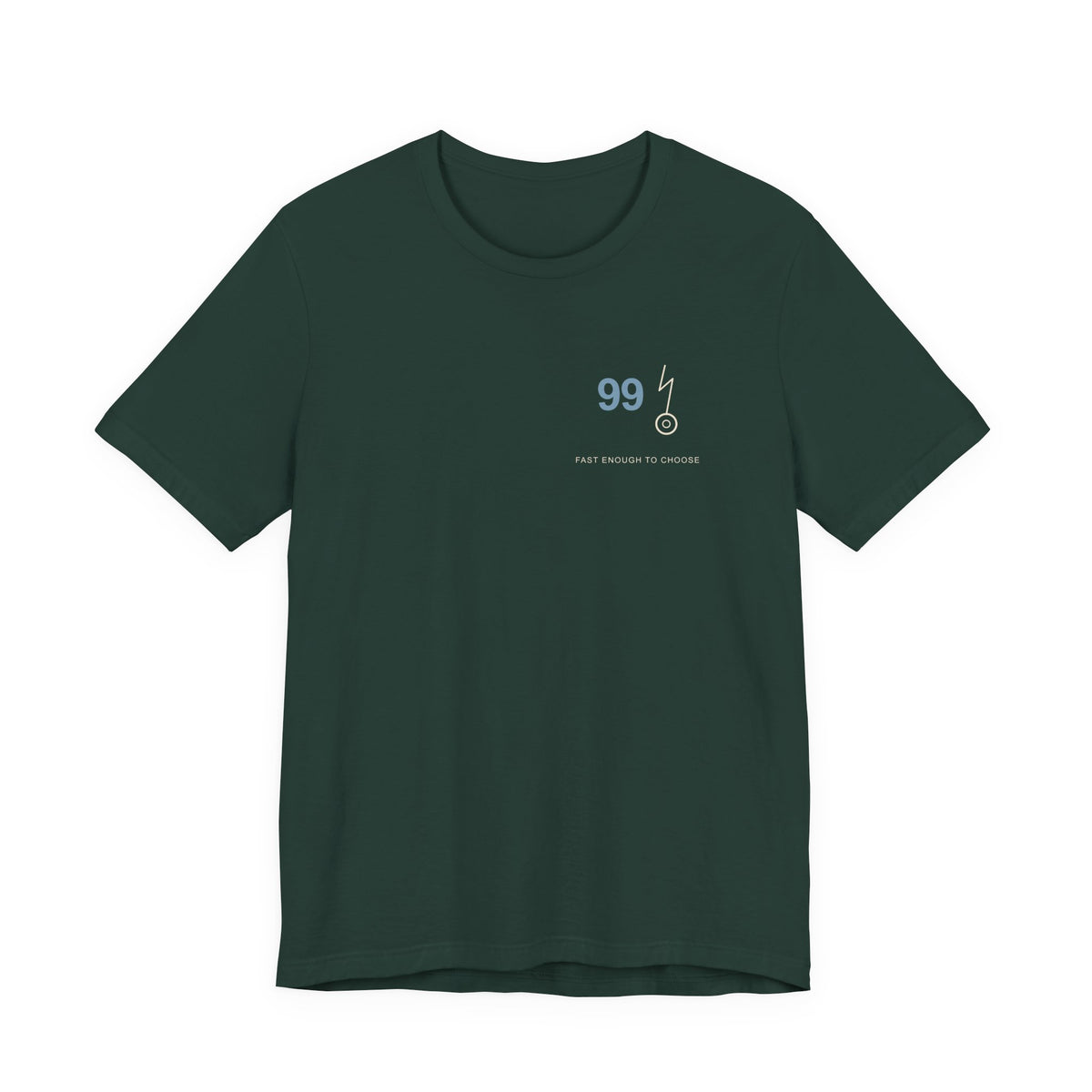 Ninety Nine Volts Minimalist Anime Soft Tee | Hunter Japanese Streetwear
