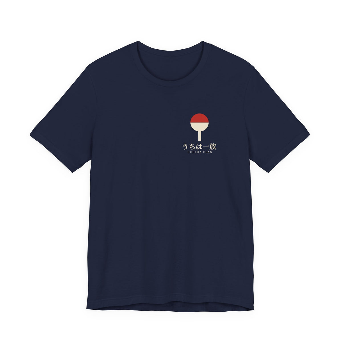Clan Fan Crest Kanji Anime Soft Tee | うちは一族 Ninja Japanese Streetwear