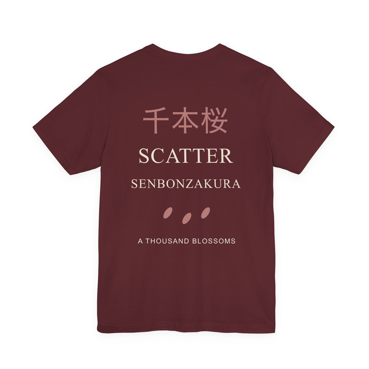 Scatter Kanji Anime Soft Tee | Soul Sword Japanese Streetwear