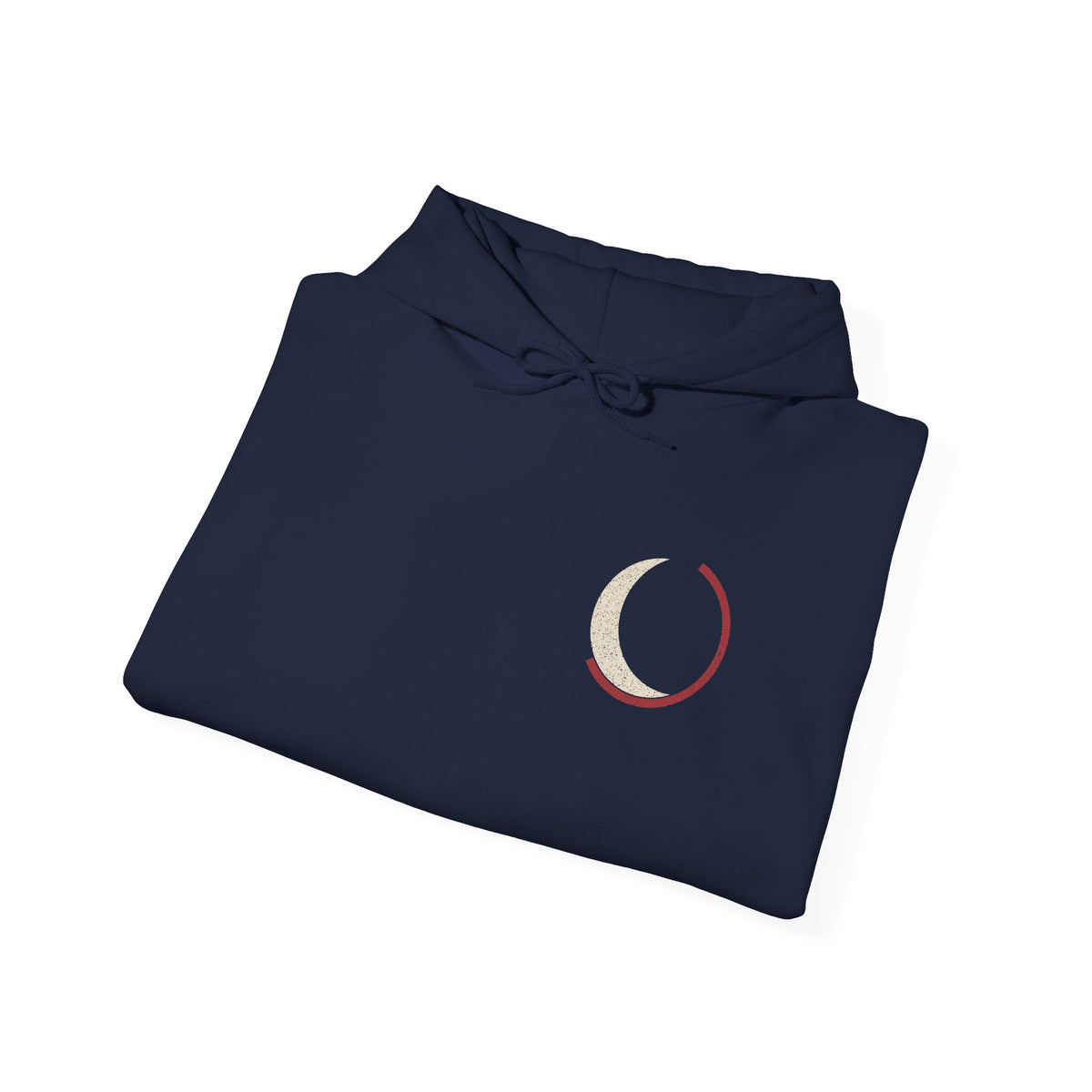 Black Moon Minimalist Anime Hoodie | Soul Sword Japanese Streetwear