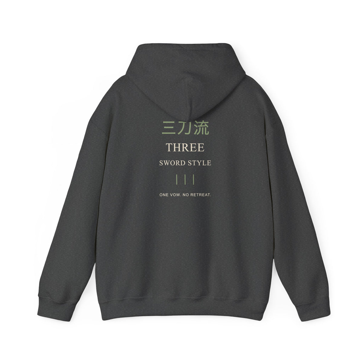 Threefold Vow Kanji Anime Hoodie | Pirate Japanese Streetwear
