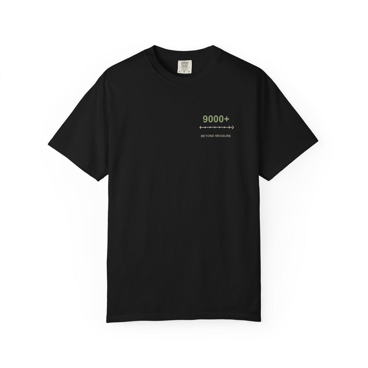 Beyond Measure Minimalist Anime Tee | Power Level Japanese Streetwear