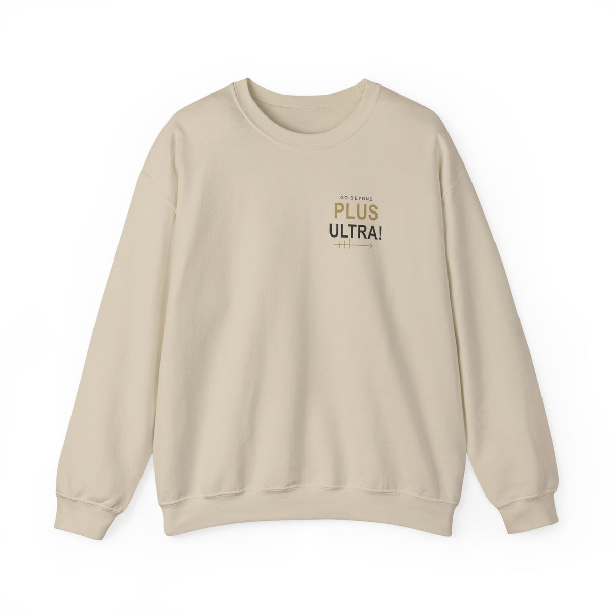 Go Beyond Anime Quote Crewneck Sweatshirt | Hero Academy Japanese Streetwear