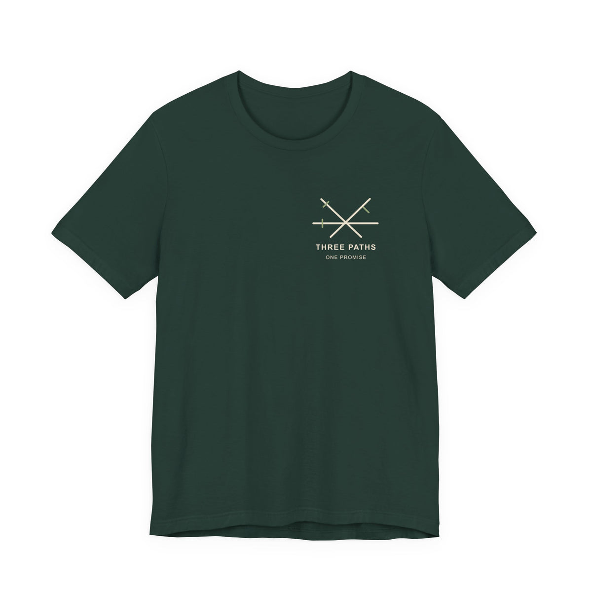 Three Paths Minimalist Anime Soft Tee | Pirate Japanese Streetwear