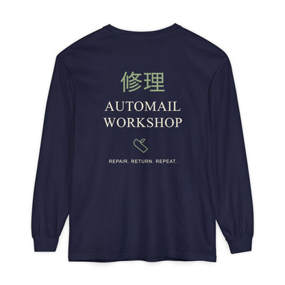 Rebuild Home Kanji Long Sleeve Tee | Inspired by Winry Rockbell from Fullmetal Alchemist