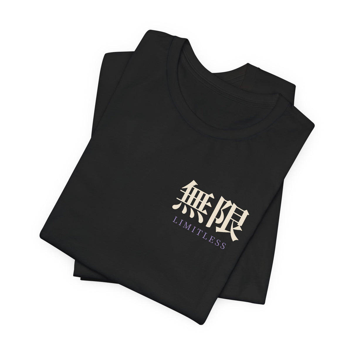Limitless Uniform Kanji Anime Soft Tee | Sorcerer Japanese Streetwear