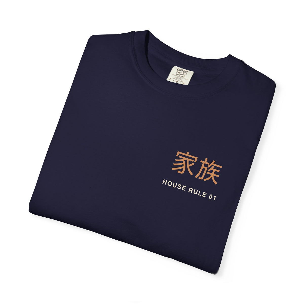 Family Policy Kanji Anime Tee | Retired Assassin Japanese Streetwear