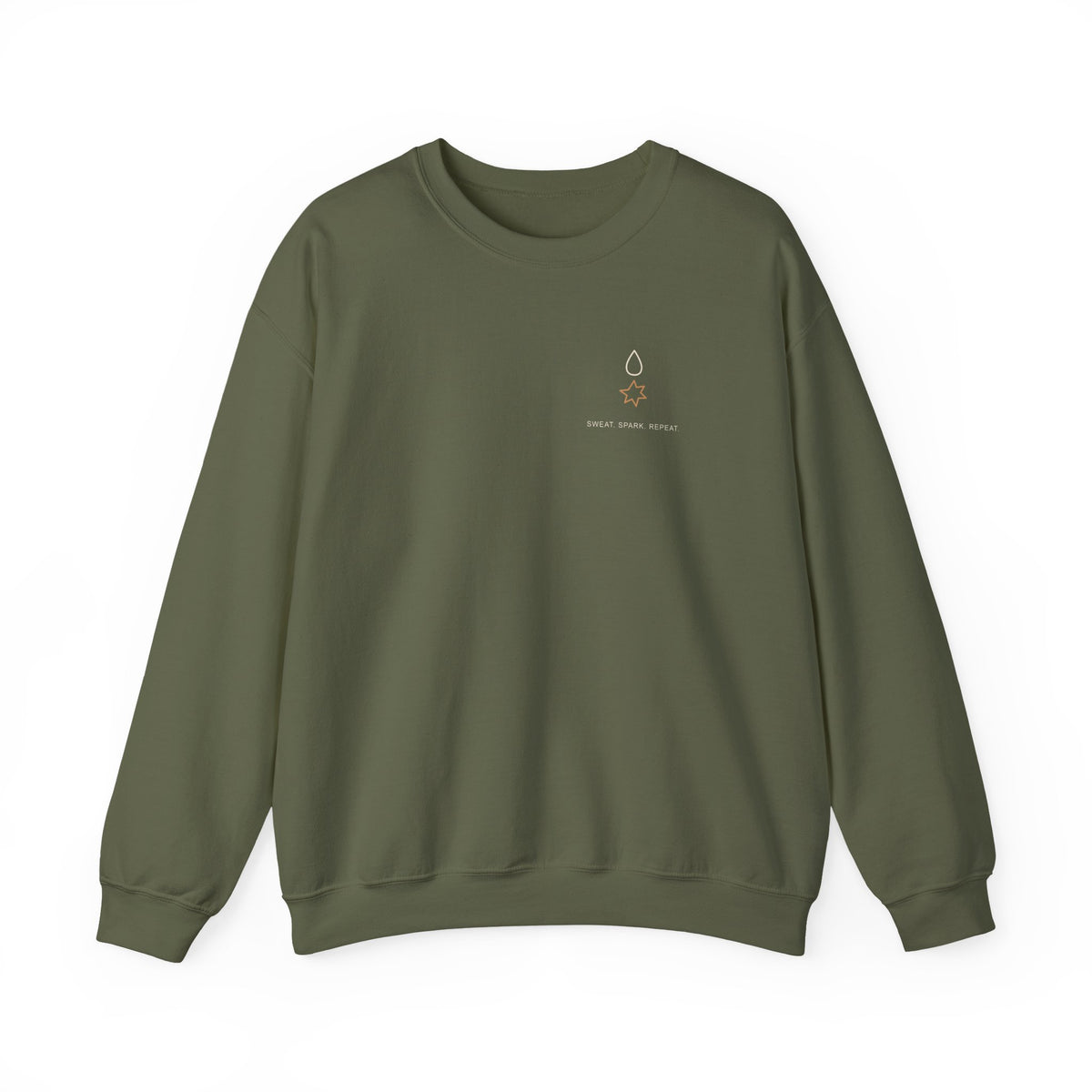 Ignition Routine Minimalist Crewneck Sweatshirt | Inspired by Katsuki Bakugo from My Hero Academia