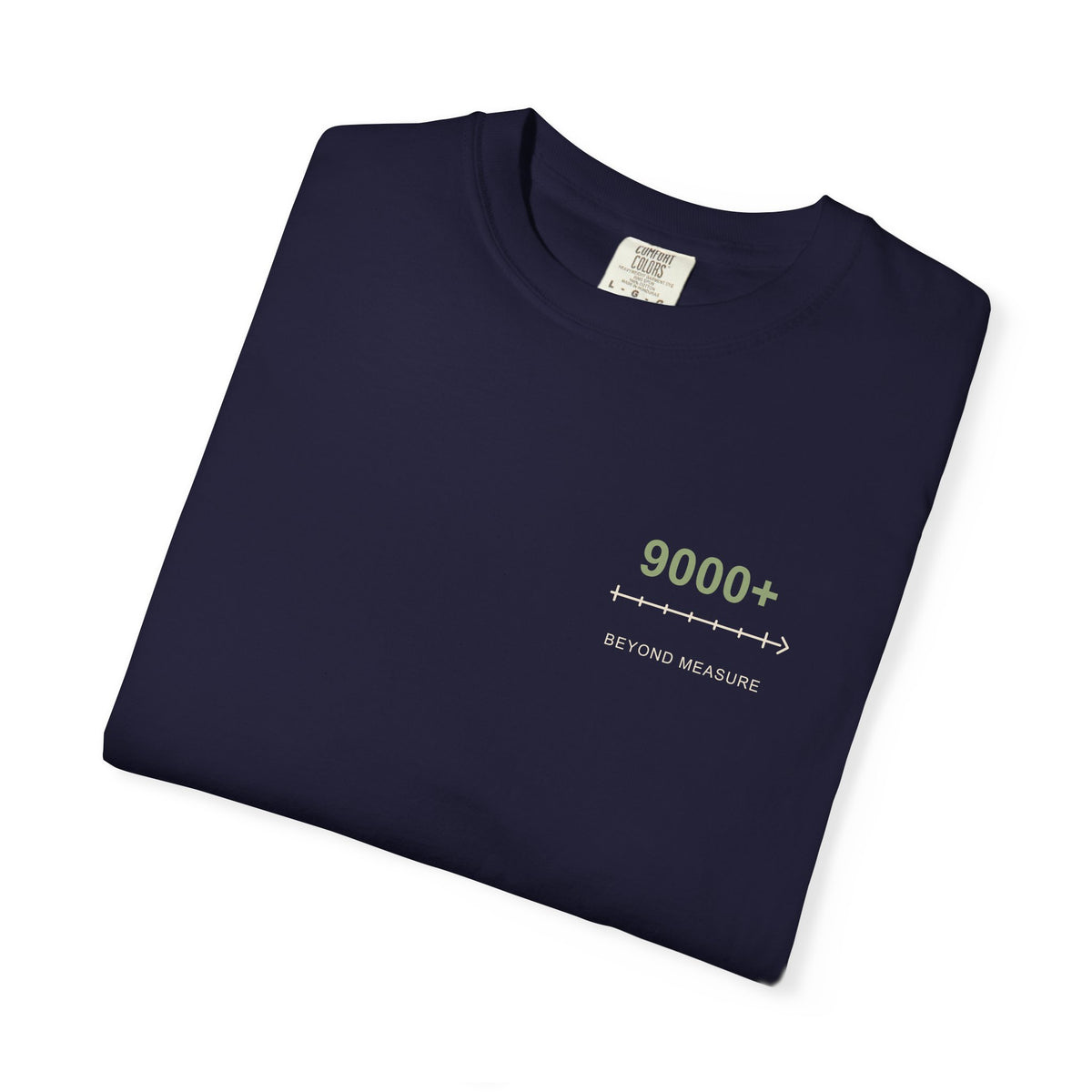 Beyond Measure Minimalist Anime Tee | Power Level Japanese Streetwear