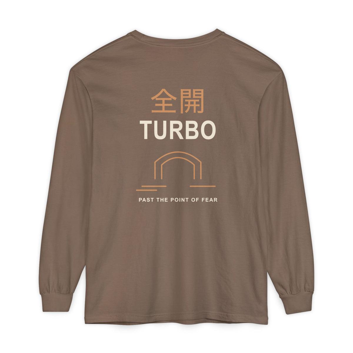 Tunnel Velocity Kanji Long Sleeve Tee | Inspired by Okarun from Dandadan