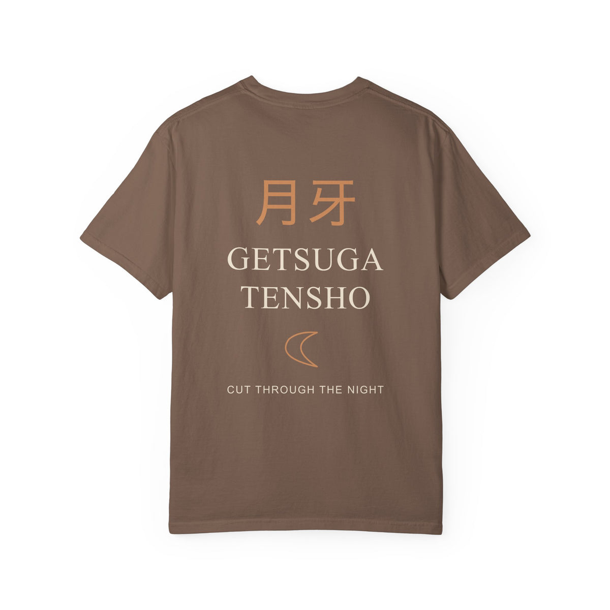 Moon Cleave Kanji Anime Tee | Soul Sword Japanese Streetwear