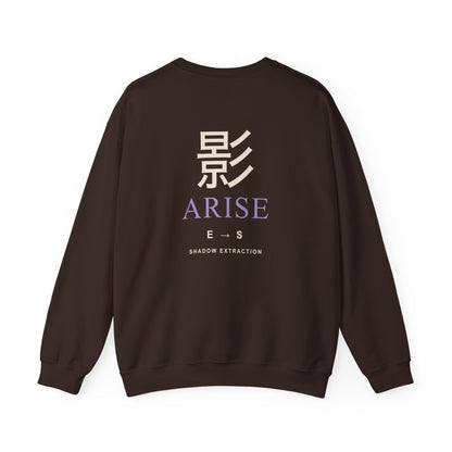 Shadow Rank Kanji Crewneck Sweatshirt | Inspired by Sung Jinwoo from Solo Leveling