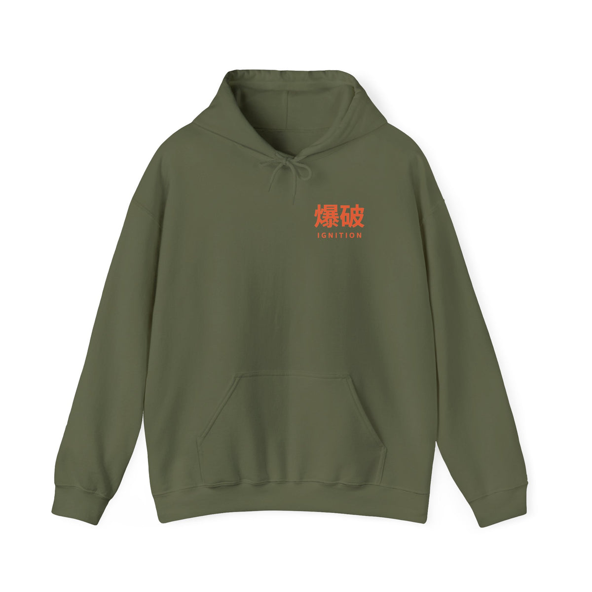 Ignition Kanji Anime Hoodie | Explosion Japanese Streetwear