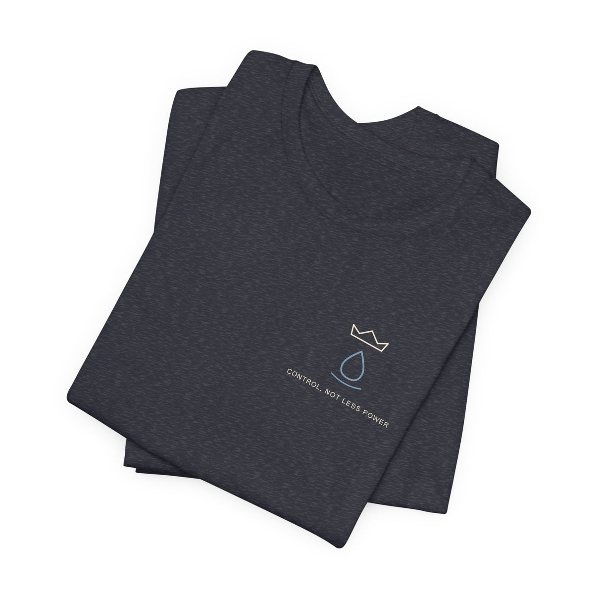 Royal Control Minimalist Anime Soft Tee | Grimoire Magic Japanese Streetwear