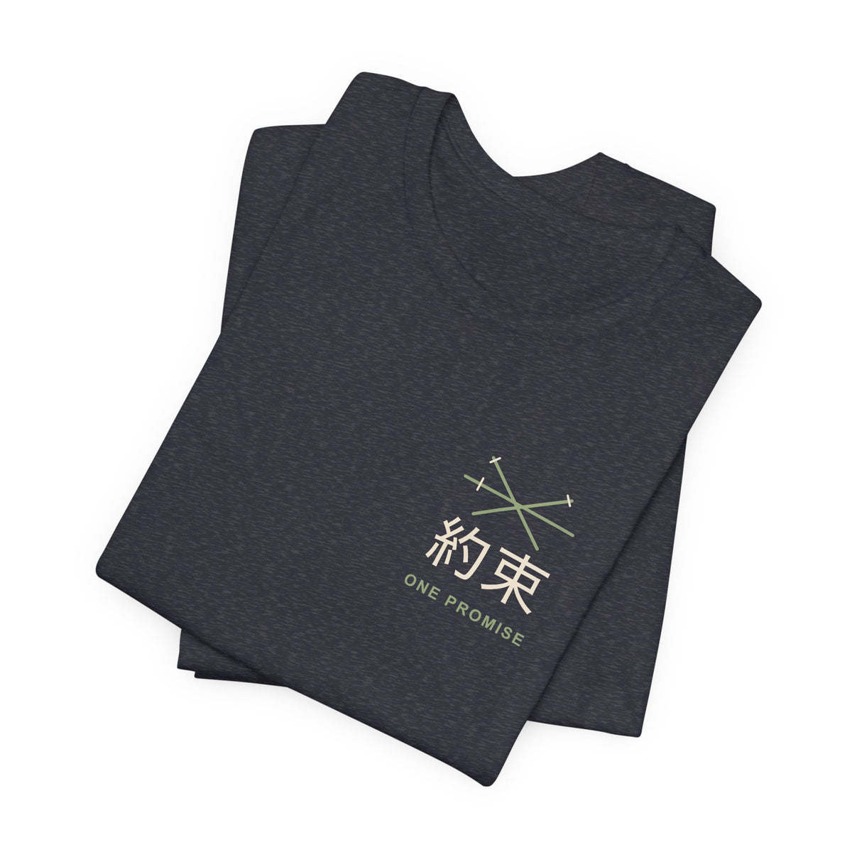 Kept Promise Kanji Anime Soft Tee | Pirate Japanese Streetwear