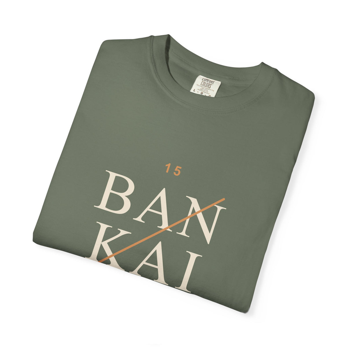 Bankai Quote Heavyweight Tee (Center Print) | Inspired by Ichigo Kurosaki from Bleach