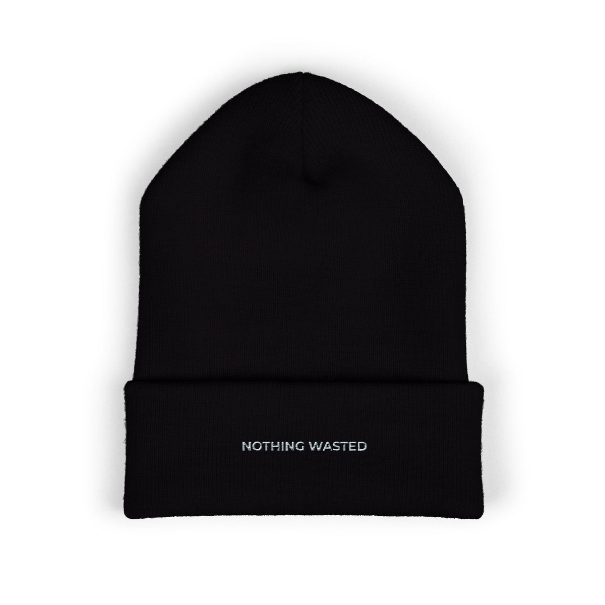 Nothing Wasted Embroidered Beanie | Inspired by Rudo from Gachiakuta