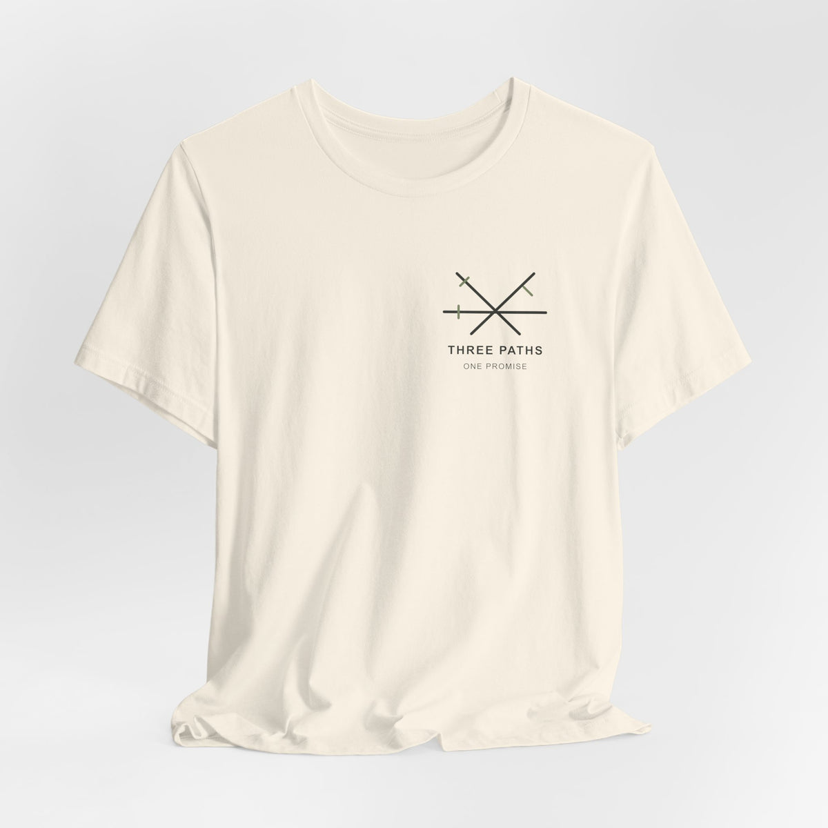 Three Paths Minimalist Anime Soft Tee | Pirate Japanese Streetwear