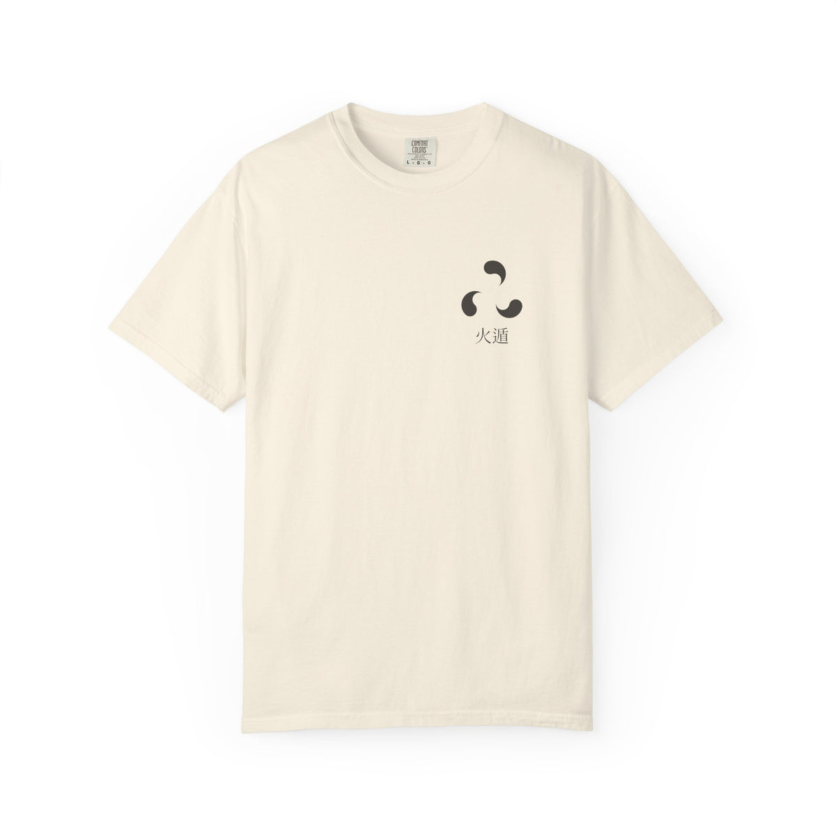 Ember Legacy Minimalist Anime Tee | Fire Release Kanji Japanese Streetwear