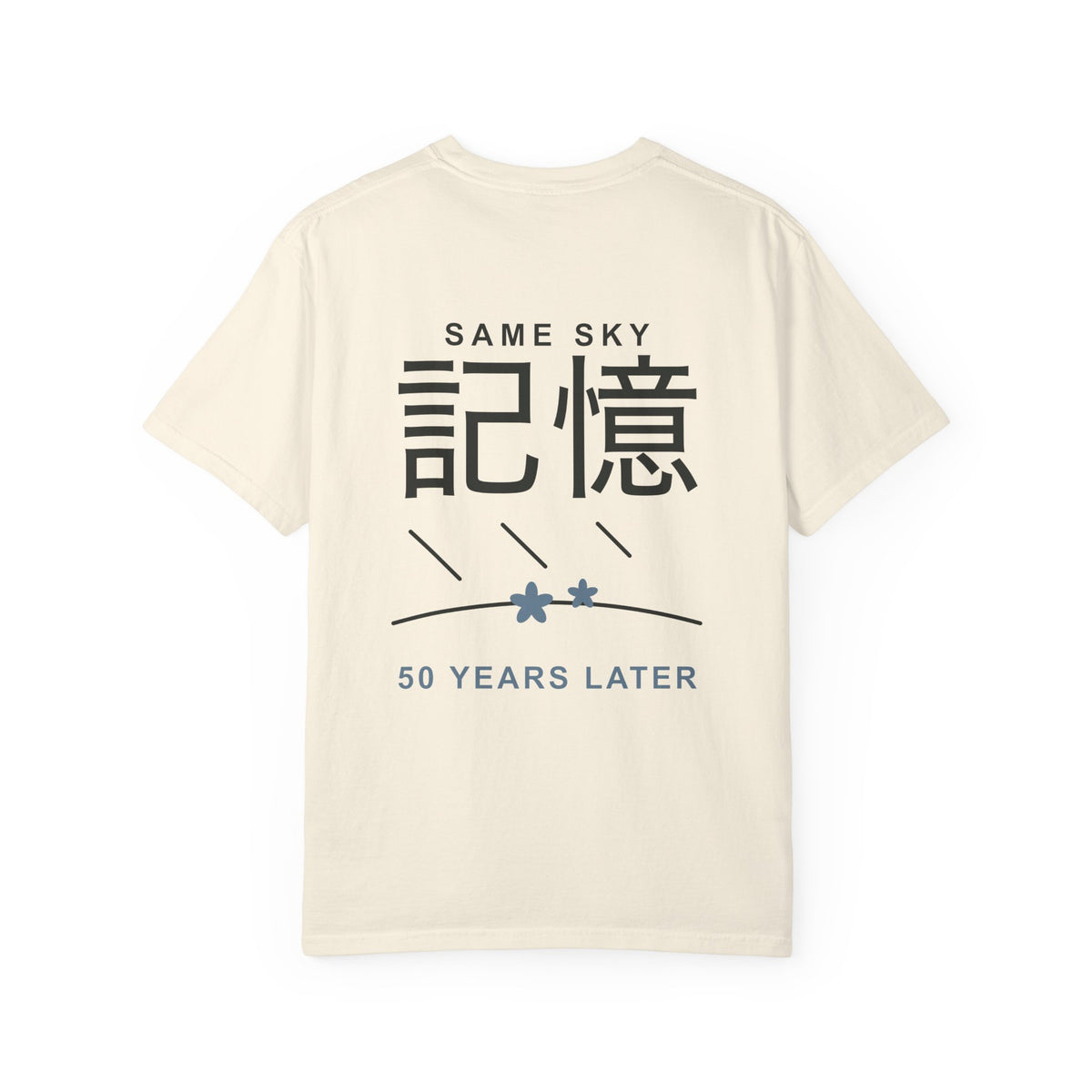 Memory of the Sky Kanji Anime Tee | Mage Journey Japanese Streetwear