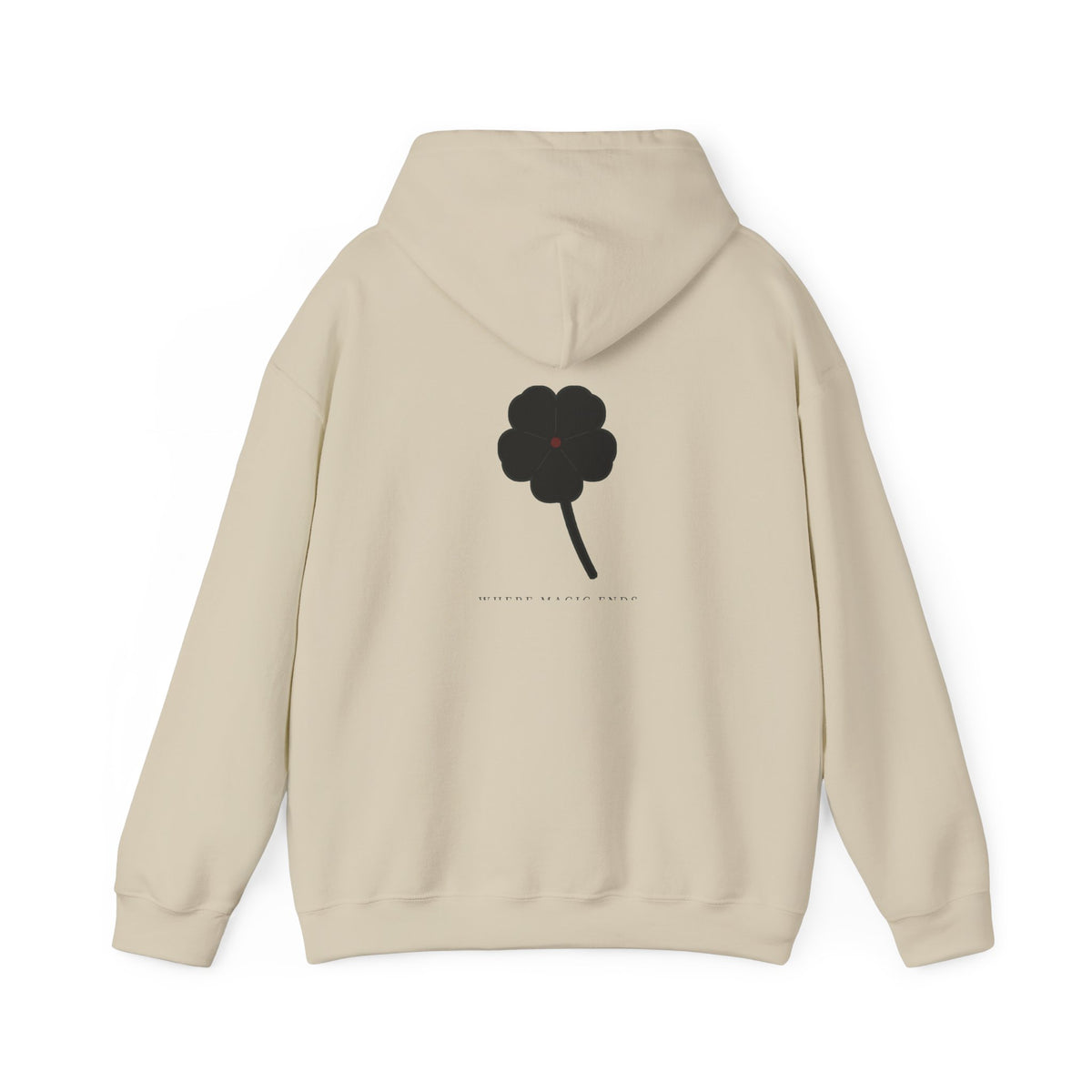 Black Clover Leaf Minimalist Hoodie | Inspired by Asta from Black Clover